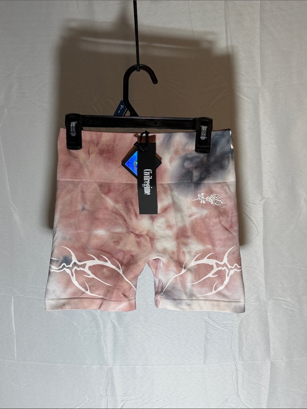 Women’s Civil Regime Tie-Dye Tribal Print Shorts